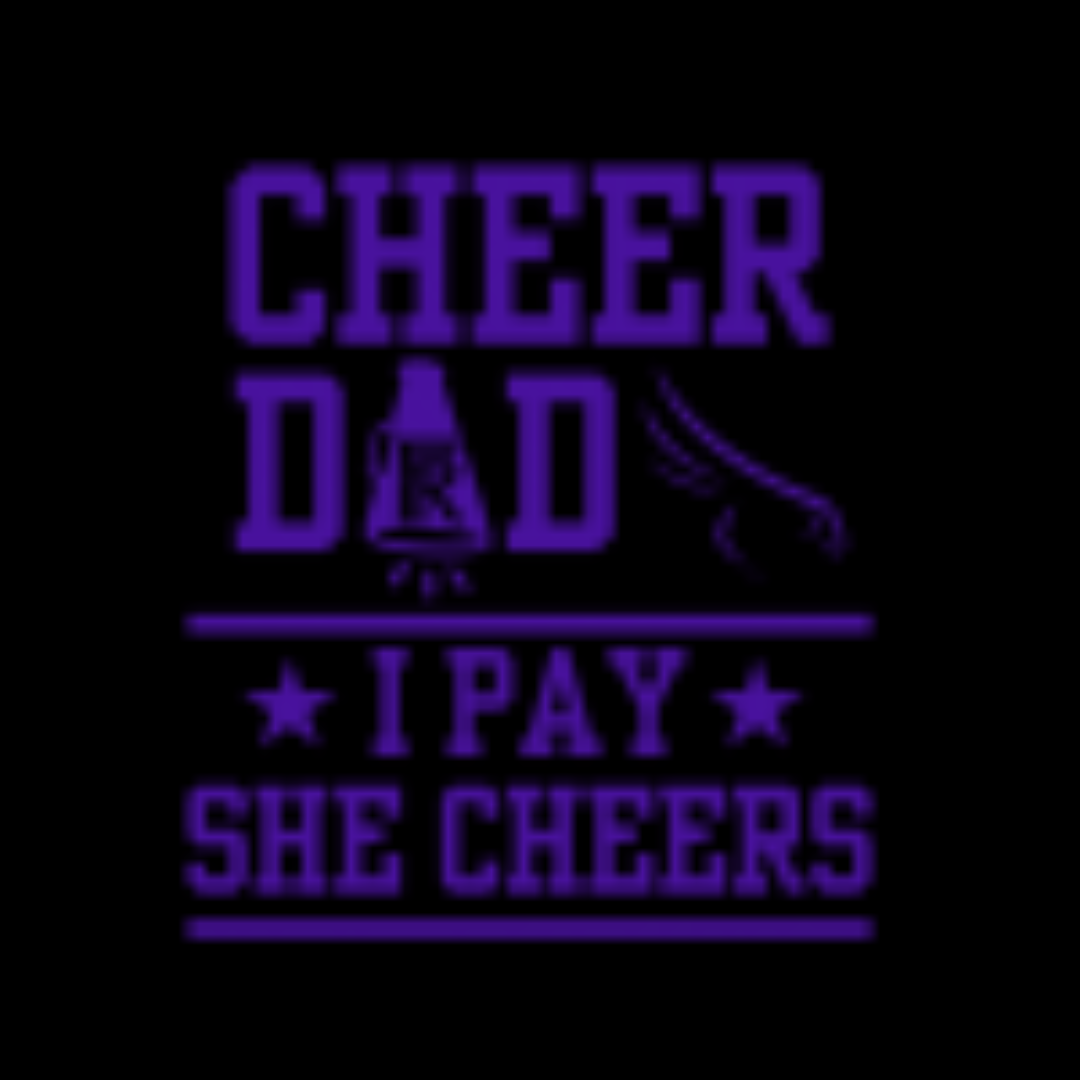 Cheer Dad Tee - Where Support Meets Style
